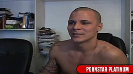 Blonde Trina Michaels passionately offers her tight pussy.