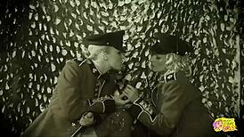 Hot Girls Retro Uniforms Intense Sex