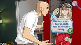 let's play perfect gift with blonde anal creampie and blowjob fun