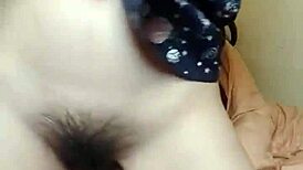 Chinese Milf Masturbates Wet Pussy Secretly While Husband's Friend Eats Downstairs!