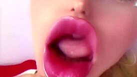 Dollification Sissification Huge Pink Lips Transformation Fetish