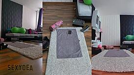 Experience A New Level Of Intimacy In Naked Workout With Triple Cam View!