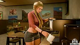 Feeding Step-Sister Intimately