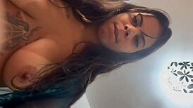 My young tattooed stepdaughter came on top, and I couldn't resist the temptation