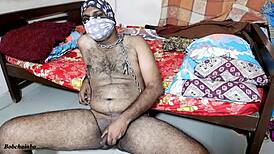 struggling to make a cum