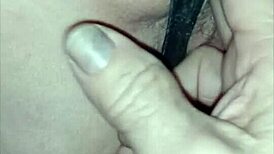 34- 202112 59Yo Tennessee Slutwife Rear View On Sawhorse Pussy Closeup And Dildo Fuck