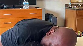 magenta lexx fucks in trailer with audience