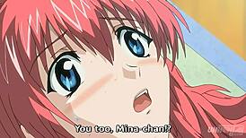 Hentai Threesome with Busty Step Sisters Subtitled