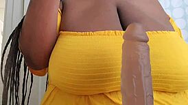 hand job happiness v3 with big black cock