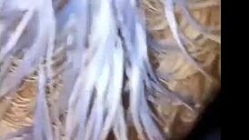 My mother-in-law squirts when I fuck her with huge cock at girlfriend's house 😈