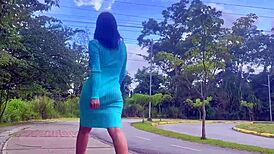 my boyfriend pounds my ass hard after our walk, teasing with licks and anal play in this amateur pov session