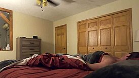 Stepdaughter Sneaks Into Stepfathers Bedroom And Fucks Him, Taboo Roleplay