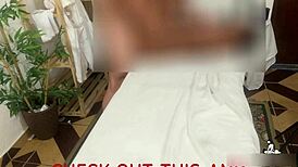 Camera Films Young Girl During Tantric Massage