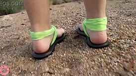 Blonde samantha rone poses alluringly