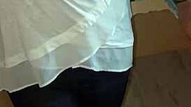 Kitchen chores turn naughty with bhabhi's big ass in sight 😈