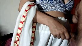 cheating wife has standing sex with desi boyfriend