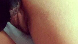 Hot slut flaunts huge tits and big ass in teasing lingerie