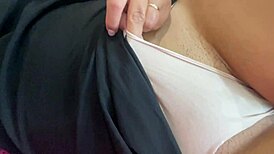 Fatma Masturbates In Panties Close-Up!