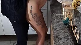 Stepdaughter Cant Even Rest While Having Breakfast