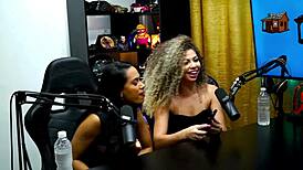 They kissed during the podcast, and I was speechless, says ruan.