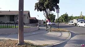 Big butt latina bitch natalie nunez pick up and talk to fuck by stranger on the way home