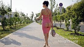 Cut Dress Sparks Public Flashing