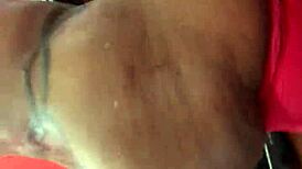 Black Ebony Cherokee Flaunts Big Ass in Workout on Treadmill