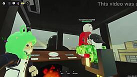 se queda afk y todos se la cogen en gangbang