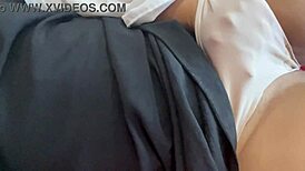 Fatma Masturbates In Panties Close-Up!