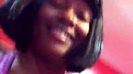 Black Ebony Cherokee Flaunts Big Ass in Workout on Treadmill