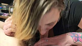 Girl sucks my dick homemade 😍