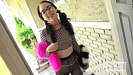 Tiny Bad Girl Bambi Black Loves Bryan Gozzling's Cock 😈