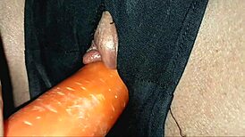 Fucked me in both holes with fuck machine and hard dick and made me anal orgasm