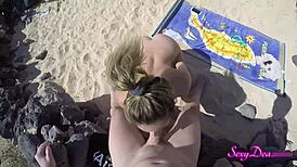 Ride The Waves Of Passion Sexydeas Beach Pov Doggystyle Delight Awaits You