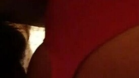 My nasty wife in sexy red lingerie with nice pussy