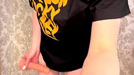 amateur couple explores intimate activities for the first time