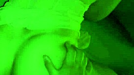 Stepmom and stepson share a wet night together