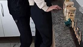 Stepdaughter Cant Even Rest While Having Breakfast