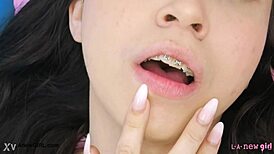 asian teen model shows sexy body in interview and photoshoot