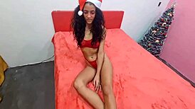 my stepdaughter tries first anal on christmas eve, moaning like a slut