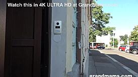 Granny Gets Sprinkled At A Wild Sex Club