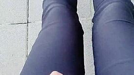 팅팅이 여장차림 야외 오줌 싸는 이유?