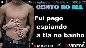 conto erotico fui pego espiando a tia no banho