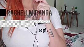 Rachell Miranda, the brazilian latina, wants you to cum on her ass