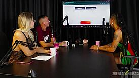 caroleta roots and bruna carlos in bora cast compilation, part 1 on sheer red 😘