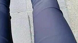 팅팅이 여장차림 야외 오줌 싸는 이유?