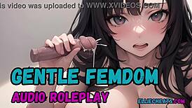 Trick or treat, gentle femdom audio!