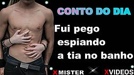 conto erotico fui pego espiando a tia no banho