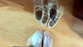 good morning ️-check out my socksfetish teen 18+ feet fetish