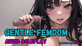 Trick or treat, gentle femdom audio!